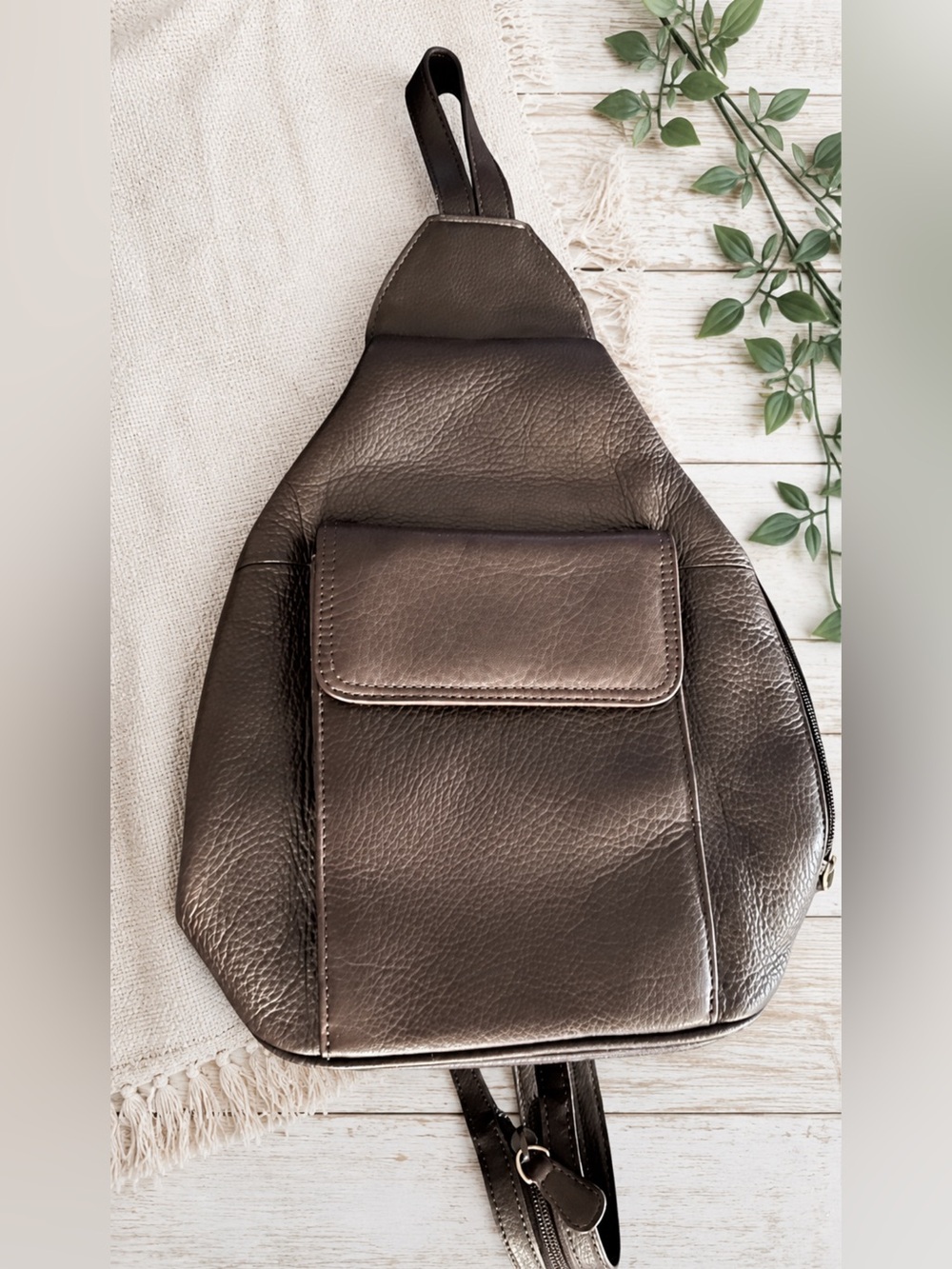 Liz Claiborne Accessories Brown Sling Bag